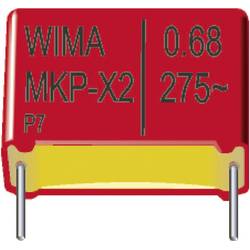 Wima MKP 4 3,3uF 5% 400V RM37,5 1 ks fóliový kondenzátor MKP radiální 3.3 µF 400 V/DC 5 % 37.5 mm (d x š x v) 41.5 x 17 x 29 mm