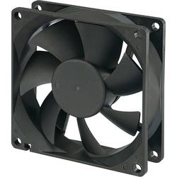 TRU COMPONENTS RD8025B12H axiální ventilátor, 12 V/DC, 57 m³/h, (d x š x v) 80 x 80 x 25 mm, 189136