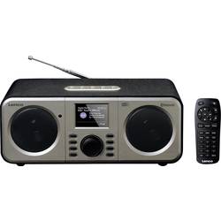 Lenco DAR-030 A004074 stolní rádio, DAB+, FM, Bluetooth, funkce alarmu, černošedá