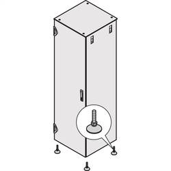 nVent SCHROFF 23130079 19 palec nivelační noha pro datové skříně