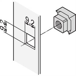 nVent SCHROFF 21101171 19 palec montážní materiál