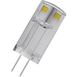 OSRAM 4058075449985 LED Energetická třída (EEK2021) F (A - G) G4 speciální tvar 0.9 W = 10 W teplá bílá (Ø x d) 12 mm x 33 mm 3 ks