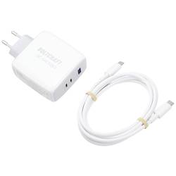 VOLTCRAFT UC-3ACX002 USB nabíječka 100 W do zásuvky (230 V), vnitřní Výstupní proud (max.) 5 A USB-C®, USB A Počet výstupů: 3 x GaN