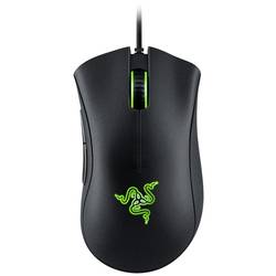 RAZER DeathAdder Essential optická ergonomická herní myš, kabelový, 5 tlačítko, 6400 dpi, černá