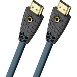 Oehlbach HDMI kabel Zástrčka HDMI-A, Zástrčka HDMI-A 3.00 m permanentní modrá , antracitová D1C92603 8K UHD HDMI kabel