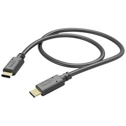 Hama Nabíjecí kabel USB USB 2.0 USB-C ® zástrčka, USB-C ® zástrčka 1.50 m černá 00201591