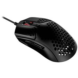 HyperX Pulsefire Haste optická herní myš, kabelový, 6 tlačítko, 16000 dpi, černá