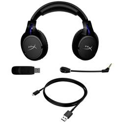 HyperX Cloud Flight Wireless Sluchátka Over Ear bezdrátová, kabelová, 4P5H6AA, stereo, černá