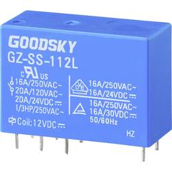 GoodSky GZ-SS-112L, GZ-SS-112L relé do DPS, monostabilní, 1 cívka, 110 V/DC, 20 A, 1 ks