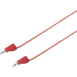 VOLTCRAFT MSB-200 měřicí kabel lamelová zástrčka 2 mm lamelová zástrčka 2 mm 30.00 cm červená 1 ks