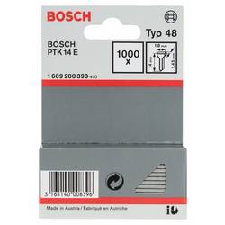 Hřebíčky, typ 48 - 1,8 x 1,45 x 14 mm 1000 ks Bosch Accessories 1609200393 Rozměry (d x š) 14 mm x 1.8 mm