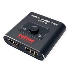 Roline 2 + 1 port HDMI přepínač 3840 x 2160 Pixel