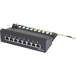 Renkforce 8 portů síťový patch box CAT 6A 1 U osazený