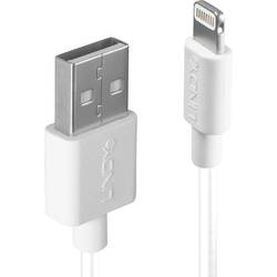 LINDY USB kabel USB 2.0 USB-A zástrčka, Apple Lightning konektor 2.00 m bílá 31327