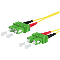 Metz Connect 151P1EAEA05E RJ45 síťové kabely, propojovací kabely 0.50 m žlutá 1 ks