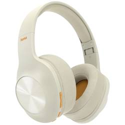 Hama Hi-Fi Sluchátka Over Ear Bluetooth® stereo béžová složitelná, headset, regulace hlasitosti