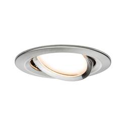 Paulmann 93482 Nova vestavné svítidlo, LED, LED, 6 W, železo (kartáčované)