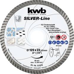 kwb 727570 diamantový řezný kotouč Průměr 125 mm Ø otvoru 22.23 mm 1 ks