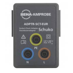 Beha Amprobe ADPTR-SCT-EUR Testovací adaptér zásuvka ADPTR-SCT-EUR, 4854899, testovací adaptér, 1 ks