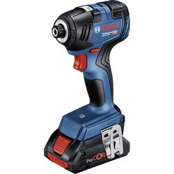 Bosch Professional GDR 18V-200 aku rázový utahovák, aku šroubovák 18 V Li-Ion, 06019J2108, bezkartáčové