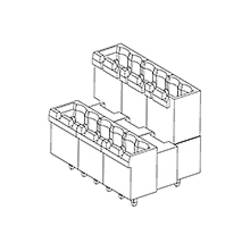 Molex pinová lišta (standardní) 395383012 1 ks