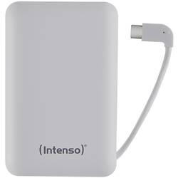 Intenso XC10000 powerbanka Li-Pol, 10000 mAh, USB-A, USB-C®, bílá, Indikátor stavu