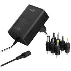 Ansmann 1201-0023 zásuvkový napájecí adaptér s redukcemi, nastavitelný 12 V/DC, 9 V/DC, 7.5 V/DC, 6 V, 4.5 V/DC, 3 V 1000 mA 12 W