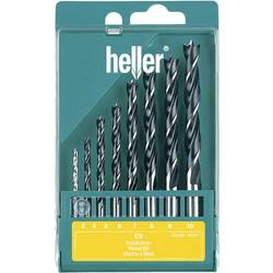 Heller Tools 205241 sada spirálových vrtáků do dřeva 8dílná 3 mm, 4 mm, 5 mm, 6 mm, 7 mm, 8 mm, 9 mm, 10 mm válcová stopka 1 sada