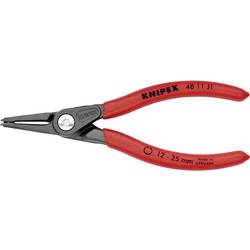 Knipex 48 11 J1 SB kleště na pojistné kroužky Vhodné pro (kleště na pojistné kroužky) vnitřní kroužky 12-25 mm Tvar hrotu rovný