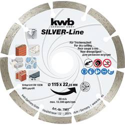 kwb 796570 diamantový řezný kotouč Průměr 125 mm Ø otvoru 22 mm 1 ks