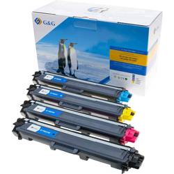 G&G Toner náhradní Brother TN-241BK, TN-245C, TN-245M, TN-245Y kompatibilní kombinované balení černá, purppurová, azurová, žlutá 2500 Seiten 15016