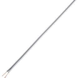 TRU COMPONENTS TC-7815668 reproduktorový kabel 2 x 0.34 mm² šedá 25 m