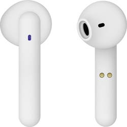 Vivanco Urban Pair špuntová sluchátka Bluetooth®, 60603, bílá, Potlačení hluku