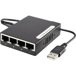 Renkforce RF-4451433 síťový switch, 5 portů, 100 MBit/s, USB napájení