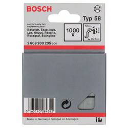 Bosch Accessories 2609200235 svorky z jemného drátu Typ 58 1000 ks Rozměry (d x š) 8 mm x 13 mm