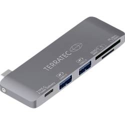 Terratec USB-C® dokovací stanice CONNECT C7 Vhodné pro značky (dokovací stanice pro notebook): univerzální