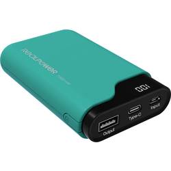 RealPower PB-7500C powerbanka 7500 mAh Li-Ion zelená