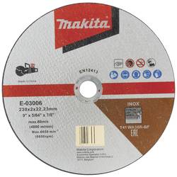 Makita E-03006 E-03006 řezný kotouč rovný 230 mm 1 ks