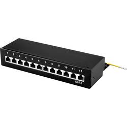 Renkforce 12 portů síťový patch box CAT 6 1 U osazený