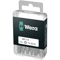 Wera 867/1 Z DIY SiS 05072406001 bit Torx T 10 nástrojová ocel legováno, vysoce pevné D 6.3 10 ks