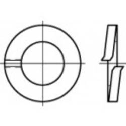 TOOLCRAFT 105596 pérová podložka vnitřní Ø: 6.1 mm DIN 127 pružinová ocel 100 ks