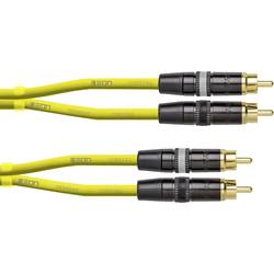 Cordial CEON DJ RCA 0.6 Y audio propojovací kabel [2x cinch zástrčka - 2x cinch zástrčka] 0.60 m žlutá