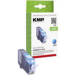 KMP Ink náhradní Canon CLI-521C kompatibilní azurová C74 1510,0003