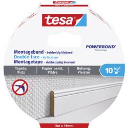 tesa WALLPAPER 77743-00000-00 montážní páska tesa® POWERBOND bílá (d x š) 5 m x 19 mm 1 ks