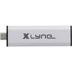 Xlyne OTG USB paměť pro smartphony/tablety stříbrná 32 GB USB 3.2 (Gen 1x1) , microUSB 2.0