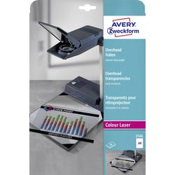 Avery-Zweckform Overhead 3566 fólie pro zpětný projektor DIN A4 laserová tiskárna, barevná laserová tiskárna, kopírka, barevná kopírka transparentní 20 ks