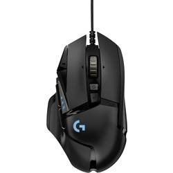 Logitech Gaming G502 HERO optická herní myš, USB, 11 tlačítko, 25600 dpi, černá