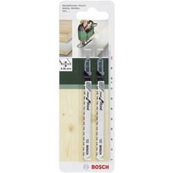 Bosch Accessories 2609256724 List přímočaré pily HCS, T 101 BR Clean for Wood 2 ks