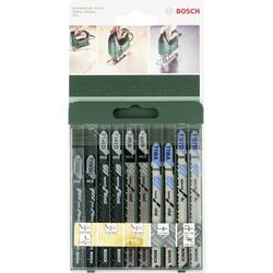 Bosch Accessories 2609256746 10 ks Sada pilových listů do přímočaré pily T-dřík T 101 B (2x), T 144 D (2x), T 119 BO (2x), T 118 a (2x), T 127 D (2x) 10 ks