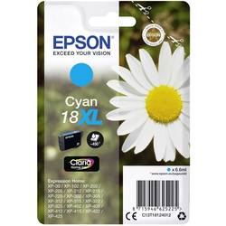 Epson Ink T1812, 18XL originál azurová C13T18124012